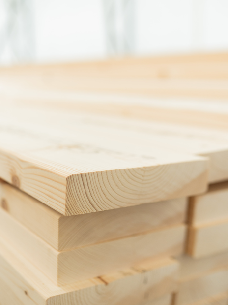 Sauss kalibrēts karkasa materiāls